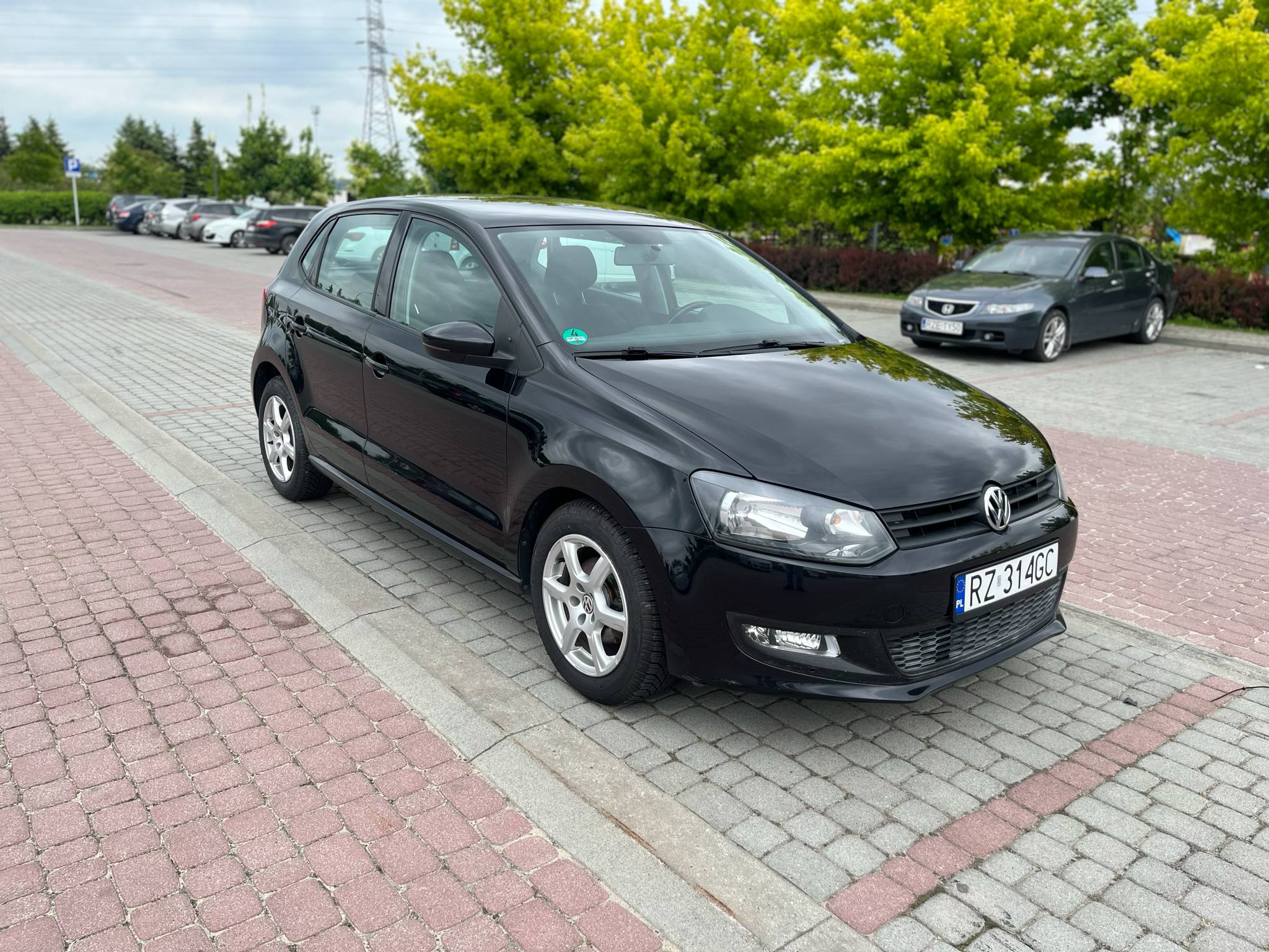 Volkswagen Polo 9N3 1.4 MPI 2009r. Klima PDC Asystent