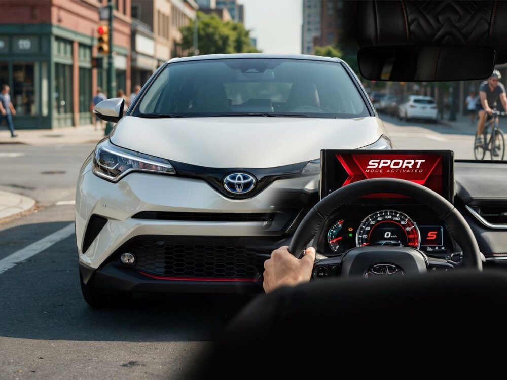 Toyota CHR kokpit