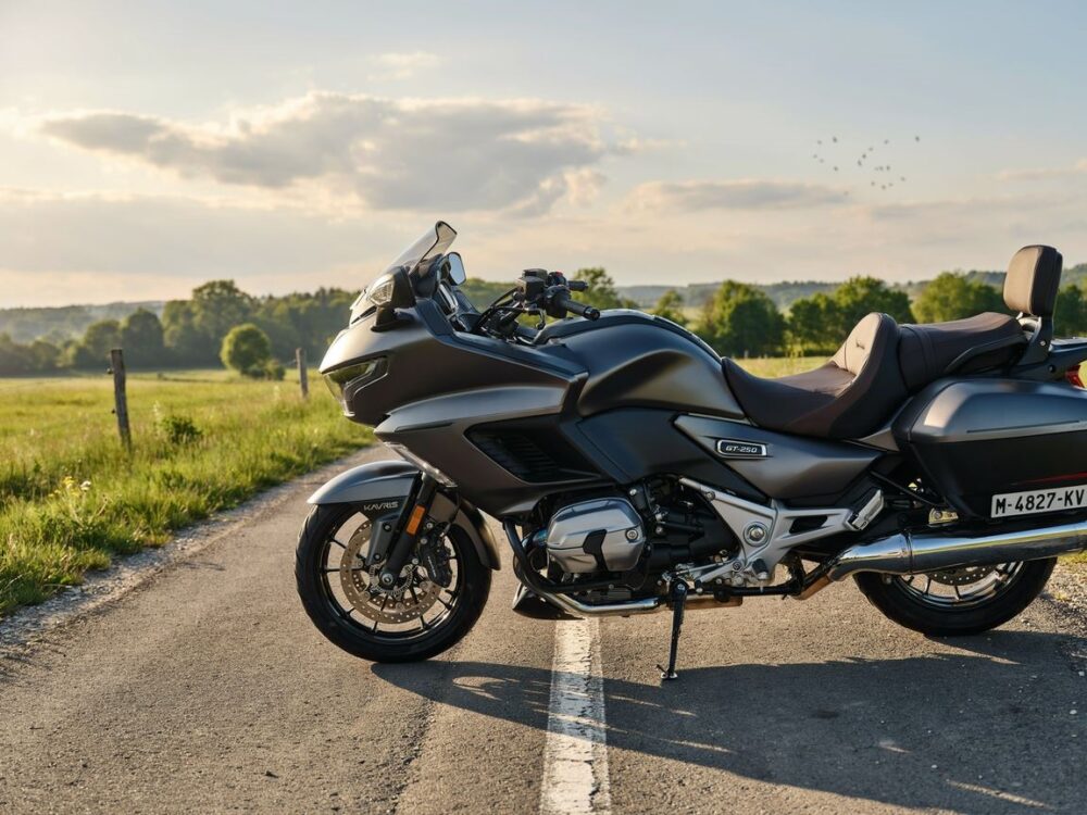 podróż dwóch osób motocyklem